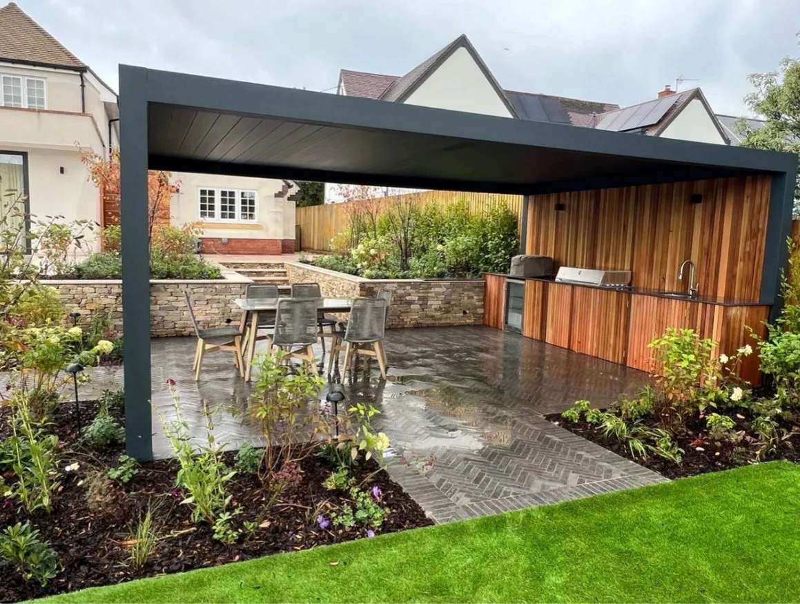 Covered Patio & Veranda — Landscaping & External Works by Cambridge Builders Ltd, Ely